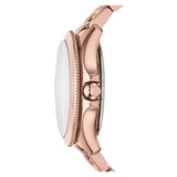 Fossil Jesse Crystal Rose Gold Dial Rose Gold Steel Strap Watch for Women - ES3020 Buy Now By Fossil