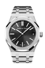 Audemars Piguet Royal Oak Automatic Grey Dial Silver Steel Strap Watch for Men - 15510ST.OO.1320ST.05