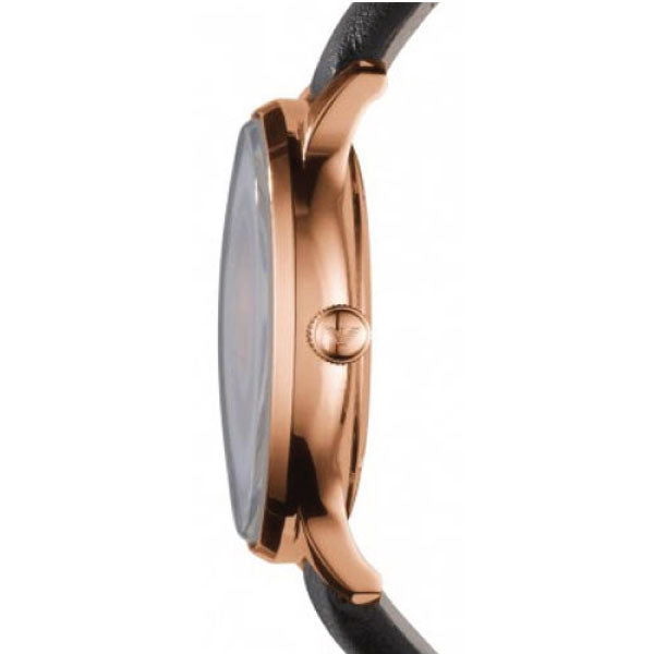 Emporio Armani Classic Quartz Mother of Pearl Dial Brown Leather Strap Watch For Women - AR1601 Buy Now By Emporio Armani