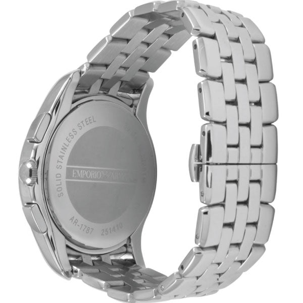 Emporio Armani Classic Navy Blue Dial Stainless Steel Watch For Men - AR1787 Buy Now By Emporio Armani