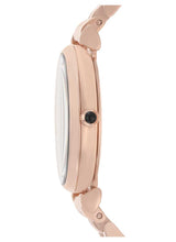 Emporio Armani Gianni T Bar Black Dial Rose Gold Steel Strap Watch For Women - AR11206 Buy Now By Emporio Armani