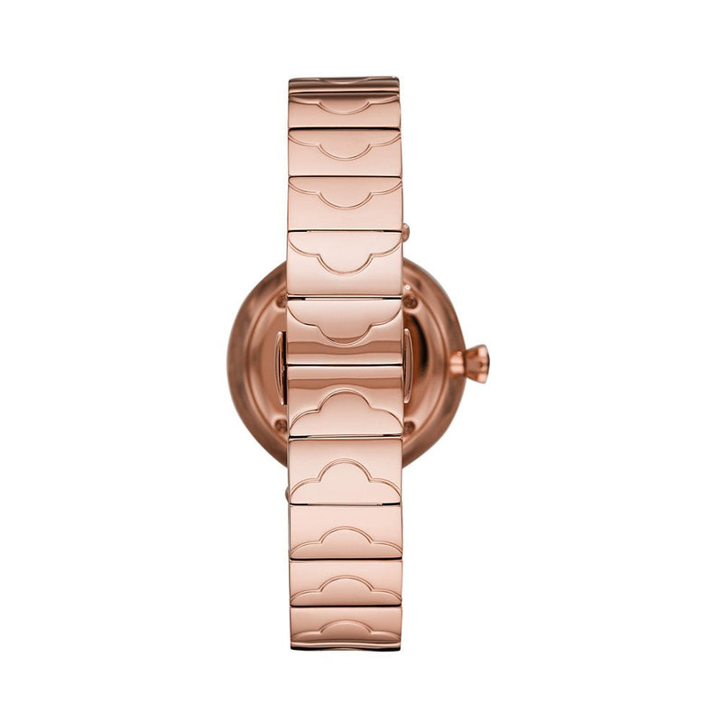 Emporio Armani Arianna White Mother of Pearl Dial Rose Gold Steel Strap Watch For Women - AR11236 Buy Now By Emporio Armani