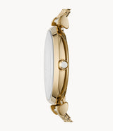 Emporio Armani Gianni T Bar Mother of Pearl Dial Gold Mesh Bracelet Watch For Women - AR11321 Buy Now By Emporio Armani