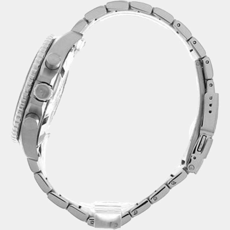 Emporio Armani Diver Chronograph Quartz Black Dial Silver Steel Strap Watch For Men - AR11360 Buy Now By Emporio Armani