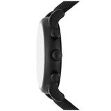 Emporio Armani Luigi Analog Black Dial Black Leather Strap Watch For Men - AR11450 Buy Now By Emporio Armani