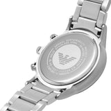 Emporio Armani Renato Chronograph Green Dial Silver Steel Strap Watch For Men - AR11507 Buy Now By Emporio Armani