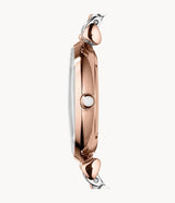 Emporio Armani T Bar Gianni Classic Mother Of Pearl Dial Two Tone Steel Strap Watch For Women - AR1683 Buy Now By Emporio Armani
