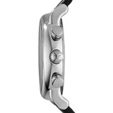 Emporio Armani Classic Chronograph Black Dial Black Leather Strap Watch For Men - AR1733 Buy Now By Emporio Armani