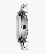 Emporio Armani Gianni White Dial Silver Steel Strap Watch For Women - AR1763 Buy Now By Emporio Armani