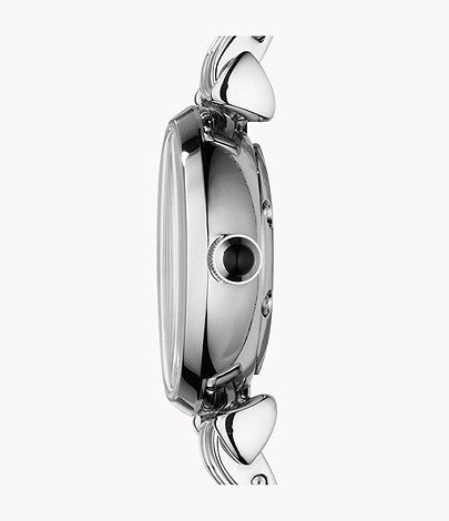 Emporio Armani Gianni White Dial Silver Steel Strap Watch For Women - AR1763 Buy Now By Emporio Armani