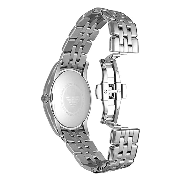 Emporio Armani Classic Quartz Silver Dial Silver Steel Strap Watch For Men - AR1788 Buy Now By Emporio Armani