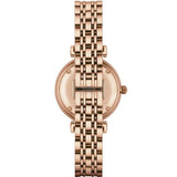 Emporio Armani Gianni T Bar Mother of Pearl Rose Gold Stainless Steel Strap Watch For Women - AR1909 Buy Now By Emporio Armani