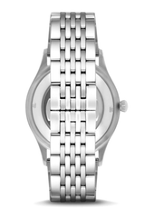 Emporio Armani Meccanico Multicolor Dial Silver Steel Strap Watch For Men - AR1922 Buy Now By Emporio Armani