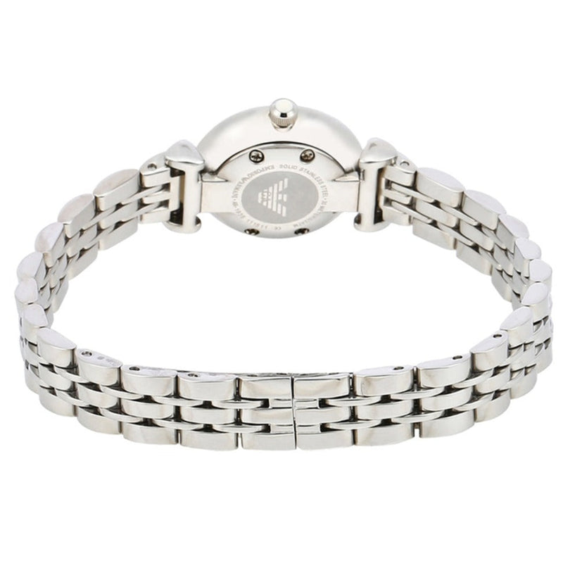 Emporio Armani Gianni T Bar Quartz Silver Dial Silver Steel Strap Watch For Women - AR1935 Buy Now By Emporio Armani