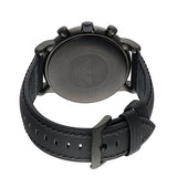 Emporio Armani Luigi Chronohraph Black Dial Black Leather Strap Watch For Men - AR1970 Buy Now By Emporio Armani