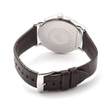 Emporio Armani Luigi Quartz Gray Dial Brown Leather Strap Watch For Men - AR1996