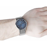 Emporio Armani Renato Blue Dial Silver Steel Strap Watch For Men - AR2472 Buy Now By Emporio Armani