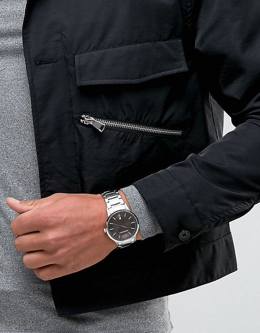Emporio Armani Renato Quartz Grey Dial Silver Steel Strap Watch For Men - AR2514 Buy Now By Emporio Armani