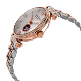 Emporio Armani Gianni T-Bar Analog White Dial Two Tone Steel Strap Watch For Women - AR60019 Buy Now By Emporio Armani