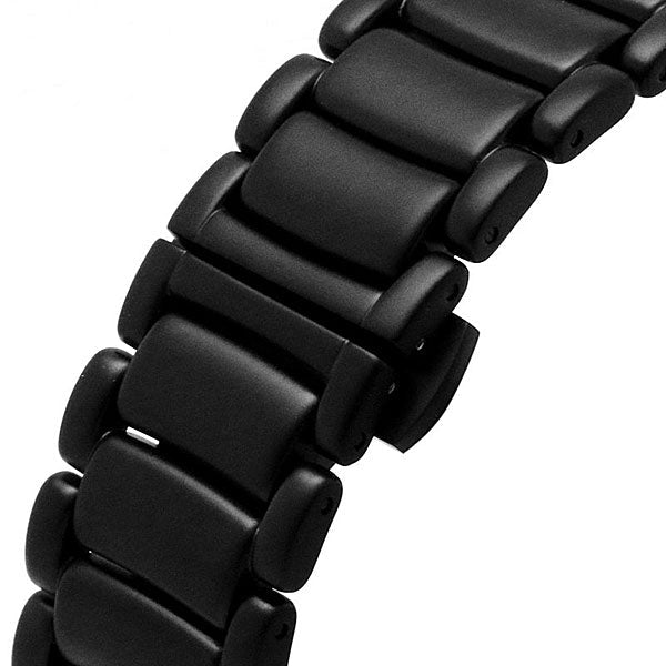 Emporio Armani Meccanico Skeleton Black Dial Black Steel Strap Watch For Men - AR60045 Buy Now By Emporio Armani