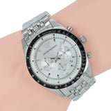 Emporio Armani Sportivo Chronograph Silver Dial Silver Steel Strap Watch For Men - AR6073 Buy Now By Emporio Armani