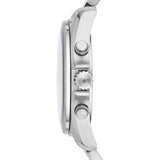 Emporio Armani Sportivo Chronograph Blue Dial Silver Steel Strap Watch For Men - AR6091 Buy Now By Emporio Armani