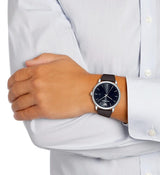 Emporio Armani Kappa Quartz Black Dial Brown Leather Strap Watch For Men - AR80008 Buy Now By Emporio Armani