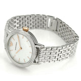 Emporio Armani Interchangeable Analog Mother of Pearl Dial Silver Steel Strap Watch For Women - AR80020 Buy Now By Emporio Armani