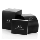 Armani Exchange Cayde Chronograph Black Dial Black Leather Strap Watch for Men - AX2745 Buy Now By Armani Exchange