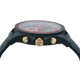 Armani Exchange Outerbanks Chronograph Blue Dial Blue Silicone Strap Watch For Men - AX1335 Buy Now By Armani Exchange