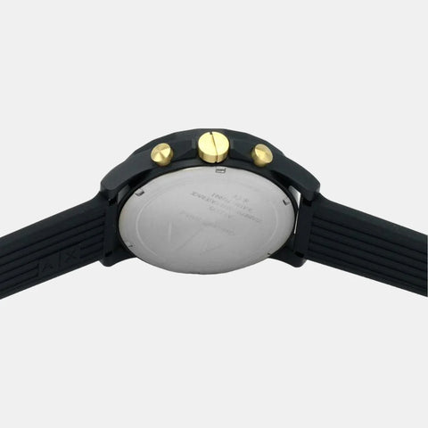 Armani Exchange Outerbanks Chronograph Blue Dial Blue Silicone Strap Watch For Men - AX1335 Buy Now By Armani Exchange