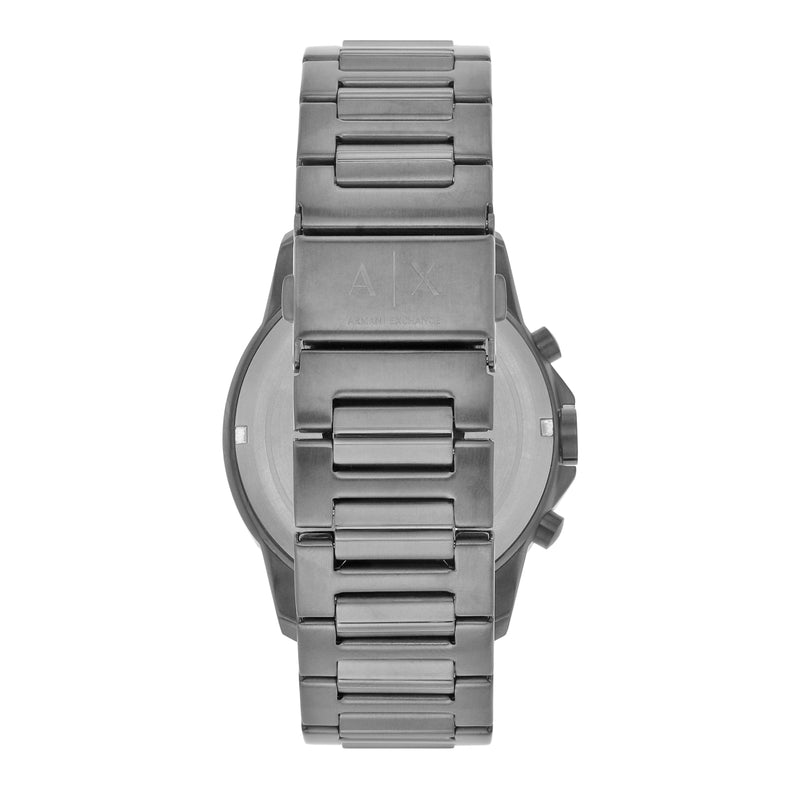 Armani Exchange Banks Chronograph Blue Dial Grey Steel Strap Watch For Men - AX1731 Buy Now By Armani Exchange