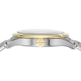 Armani Exchange Nico Analog Black Dial Two Tone Steel Strap Watch For Men - AX2336 Buy Now By Armani Exchange