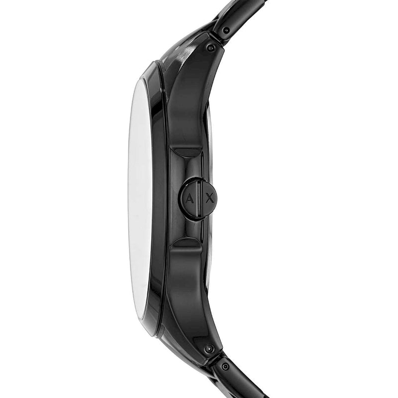 Armani Exchange Hampton Black Dial Black Steel Strap Watch For Men - AX2407 Buy Now By Armani Exchange