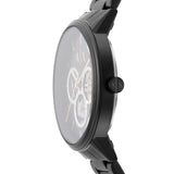 Armani Exchange Cayde Chronograph Black Dial Black Steel Strap Watch for Men - AX2748 Buy Now By Armani Exchange