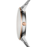 Armani Exchange Lola Analog White Dial Silver Mesh Strap Watch For Women - AX5537 Buy Now By Armani Exchange