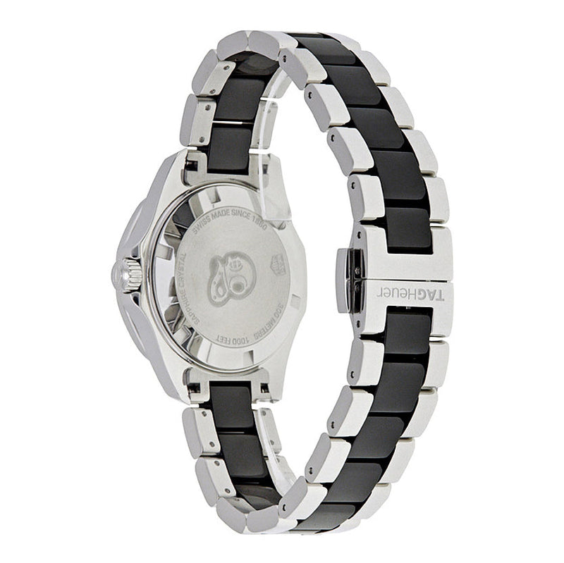Tag Heuer Aquaracer Quartz Diamonds Black Dial Two Tone Steel Strap Watch for Women - WAY131G.BA0913 Buy Now By Tag Heuer