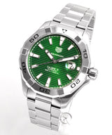 Tag Heuer Aquaracer Green Dial Watch for Men - WAY2015.BA0927 Buy Now By Tag Heuer