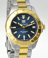 Shop Tag Heuer Aquaracer Blue Dial Watch for Women - WBD1325.BB0320 in USA
