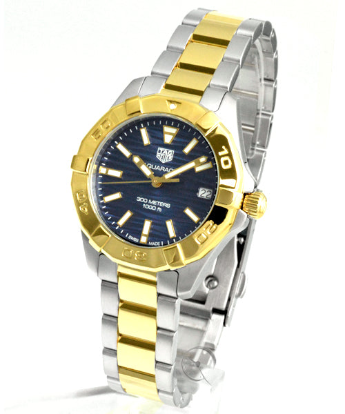 Shop Tag Heuer Aquaracer Blue Dial Watch for Women - WBD1325.BB0320 in USA