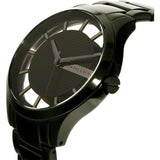 Armani Exchange Hampton Chronograph Black Dial Black Steel Strap Watch For Men - AX2189 Buy Now By Armani Exchange