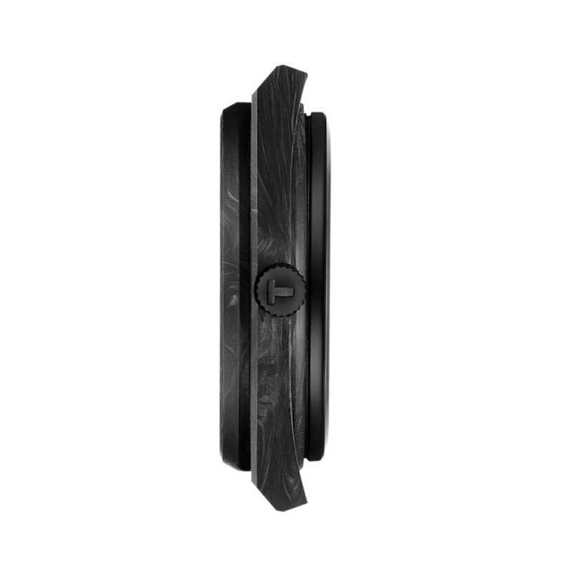 Shop Tissot PRX Powermatic 80 Carbon Black Dial Black Rubber Strap Watch for Men - T137.907.97.201.00 in USA