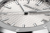 Audemars Piguet Royal Oak 50th Anniversary White Dial Silver Steel Strap Watch for Men - 15550ST.OO.1356ST.01
