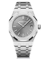 Audemars Piguet Royal Oak Grey Dial Silver Steel Strap Watch for Men - 15550ST.OO.1356ST.03