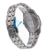 Audemars Piguet Royal Oak Quartz Black Dial Silver Steel Strap Watch for Women - 67650ST.OO.1261ST.01