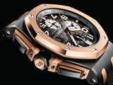 Audemars Piguet Royal Oak Offshore Chronograph Grey Dial Black Rubber Strap Watch for Men - 26405NR.OO.A002CA.01