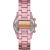 Michael Kors Ritz Chronograph Rose Gold Dial Rose Gold Steel Strap Watch For Women - MK6753 Buy Now By Michael Kors