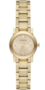 Burberry The City Gold Dial Gold Steel Strap Watch for Women - BU9227 Buy Now By Burberry