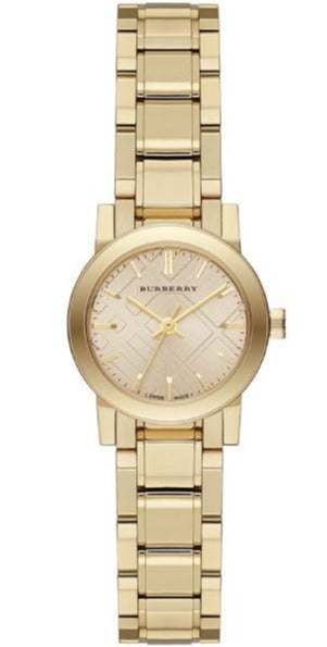 Burberry The City Gold Dial Gold Steel Strap Watch for Women - BU9227 Buy Now By Burberry