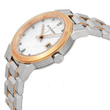 Burberry The City Diamonds White Dial Two Tone Steel Strap Watch for Women - BU9127 Buy Now By Burberry
